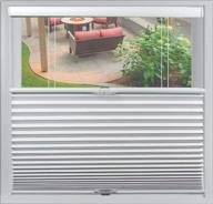 customizable top-down bottom-up cellular shades - light filtering or blackout - cordless design - interior/exterior mount - wide range of sizes logo