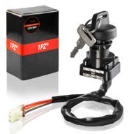 🔑 high-quality 1pz lz4-k01 ignition key switch for suzuki lt-z400 quadsport ltz400 ltz400z (2003-2007), ltf500f (1998-2002), lta500f (2000-2001), ltz250 quadsport (2004-2009), ltz250 ozark (2002-2009) логотип