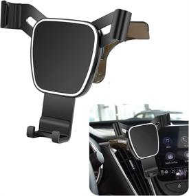 img 4 attached to 📱 LUNQIN Car Phone Holder: Premium Auto Accessory for Chevrolet Malibu | Navigation Bracket, Interior Decoration & Mobile Cell Phone Mount (2016-2021)