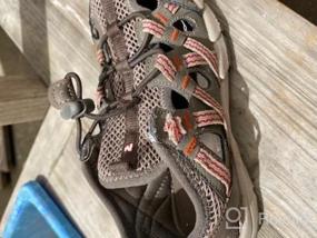 img 6 attached to Merrell Choprock Shandal Sandal Оранжевая Детская Обувь: Идеальная выбор для активных мальчиков на открытом воздухе