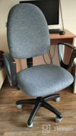 img 1 attached to Office chair Bureaucrat CH-1300N, upholstery: imitation leather, color: black review by Ivana Krauty ᠌
