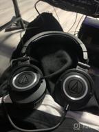 img 1 attached to Black Audio-Technica ATH-M50X Professional Grade Studio Monitor Headphones with Detachable Cable - Critically Acclaimed review by Goro  Suzuki ᠌
