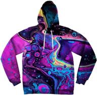 🌌 galaxy large boys' clothing: electro threads hoodies at fashion hoodies & sweatshirts logo