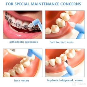 img 1 attached to 🦷 Toothbrush Orthodontic Cleaning with Interspace End Tuft