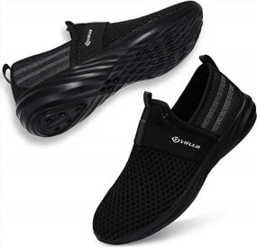 img 3 attached to Aqua Barefoot Water Shoes For Men & Women - Athletic Sports Shoes For Beach, Surf, Walking, Kayaking & Boating Pool.