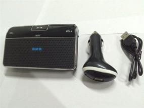 img 2 attached to 🚗 Enhanced BMR Bluetooth Car Speakerphone Kit for iPhone, Samsung, HTC and All Cellphones - Improved Sound Quality with Dual Speakers and Mute Function Key