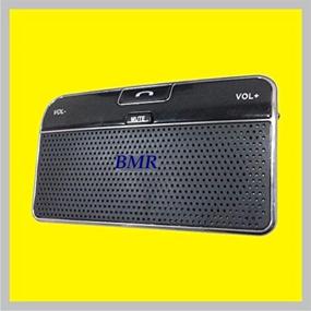 img 1 attached to 🚗 Enhanced BMR Bluetooth Car Speakerphone Kit for iPhone, Samsung, HTC and All Cellphones - Improved Sound Quality with Dual Speakers and Mute Function Key