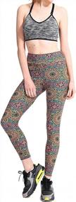 img 2 attached to Stylish Alaroo Printed Leggings: Perfect Fit For Women Of All Sizes