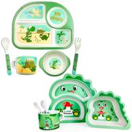 dinosaur dishes for kids: toddler dinnerware sets perfect for little dinosaurs! logo