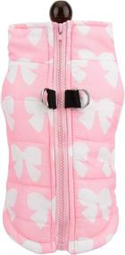 img 4 attached to 🐾 SMALLLEE_LUCKY_STORE New Various Pet Cat Dog Soft Padded Vest Harness Small Dog Clothes Pink Bow XL: Stylish Comfort for Your Furry Friend