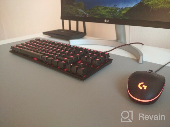 img 1 attached to HyperX Alloy FPS Pro Tenkeyless Mechanical Gaming Keyboard: Compact & Clicky with Cherry MX Blue - Red LED Backlit! review by Agata Swornowska-Kur ᠌