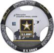elektroplate us army premium steering wheel cover - small logo