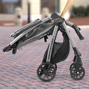 img 2 attached to Chicco Mini Bravo Plus Travel System - Slate Grey