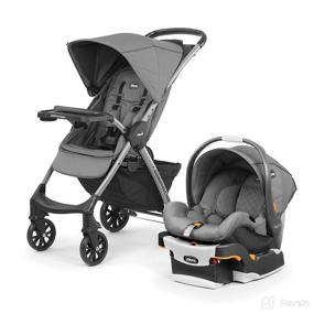 img 4 attached to Chicco Mini Bravo Plus Travel System - Slate Grey