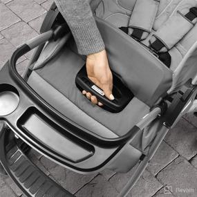 img 3 attached to Chicco Mini Bravo Plus Travel System - Slate Grey
