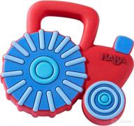 haba tractor silicone 🚜 teether: soothing relief for teething babies logo