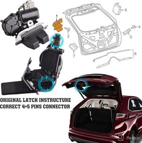 img 3 attached to 🚪 Unikpas Liftgate Door Latch Actuator Assembly with Motor - Compatible for Ford Edge 2015-2020, Explorer 2020, Expedition 2018-2020, Lincoln MKX 2016-2018, Navigator 2018-2020