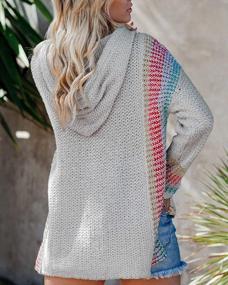 img 3 attached to Stay Stylish And Comfortable With Yacooh'S Lightweight Beach Hoodie - The Perfect Boho Mexican Look!
