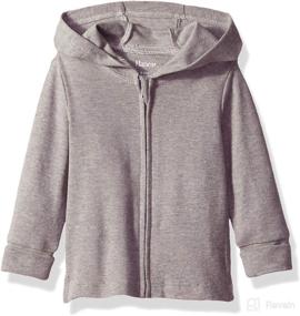 img 2 attached to 👶 Hanes Ultimate Baby Zippin Knit Hoodie: Cozy and Convenient Hooded Knitwear for Your Little One