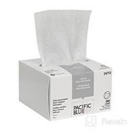 👓 accuwipe eyeglass wiping cloth - box of 280, 4.5"x7.9", white логотип