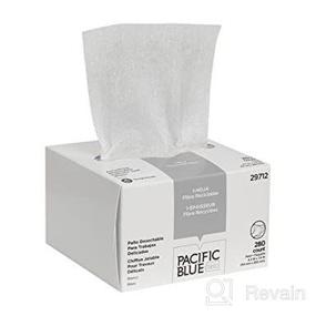 img 4 attached to 👓 Accuwipe Eyeglass Wiping Cloth - Box of 280, 4.5"x7.9", White