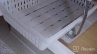 img 1 attached to Junyuan Double Pull Out Cabinet Organizer: Bathroom Counter Storage With Dividers & Under Sink Organization, Stainless Steel Brushed review by Jeff Apel