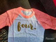 img 1 attached to 🎉 Girl's 4th Birthday Outfit | Fourth Birthday Shirt | 4-Year-Old Girl's Outfit by Bump and Beyond Designs review by Rick Howlett