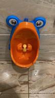 img 1 attached to 🐸 Blue Sight Frog Urinal for Kids by ROXY-KIDS review by Franciszka Adler ᠌
