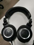 img 1 attached to Black Audio-Technica ATH-M50xBT Headphones, Size Medium (ATHM50XBT) for Improved SEO review by Muhammad Taufik ᠌
