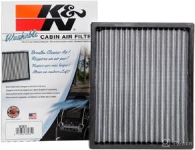 img 4 attached to Enhance Cabin Air Quality with K&amp;N Premium Cabin Air Filter: High Performance, Washable Fit for Various HYUNDAI/KIA Models (Tucson, Sportage, Ioniq, Niro, Niro EV)