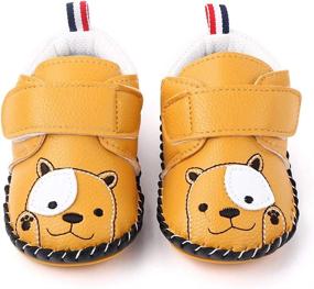 img 3 attached to 👣 LIDIANO Cartoon Walking Slippers: Adorable Toddler Boys' Shoes Designed for Comfort and Style!