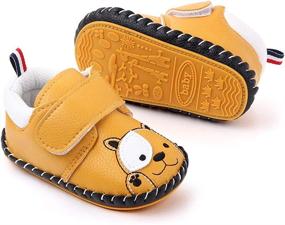 img 2 attached to 👣 LIDIANO Cartoon Walking Slippers: Adorable Toddler Boys' Shoes Designed for Comfort and Style!