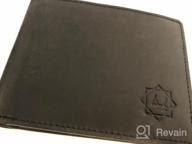 img 1 attached to Ultimate Minimalist Mens Leather Trifold Wallet: Sleek Design & Functionality review by Dave Sidhu