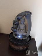 img 1 attached to Bring Serenity Into Your Space With SunJet Buddha Fountain: The Ultimate Fengshui Indoor Decoration For Zen Meditation And Tranquil Ambiance! review by Don Merritt