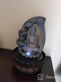 img 5 attached to Bring Serenity Into Your Space With SunJet Buddha Fountain: The Ultimate Fengshui Indoor Decoration For Zen Meditation And Tranquil Ambiance!