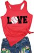 show your love for baseball with these cute and casual racerback tank tops for women logo