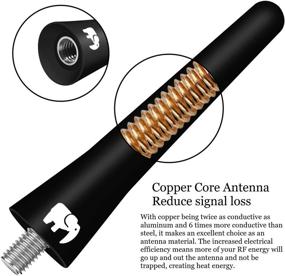 img 2 attached to Upgrade Your Dodge RAM with a ONE250 2.5" Short Antenna for Improved FM/AM Reception