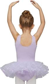 img 3 attached to Girls Dance Leotard Medium Ballet Girls' Clothing : Dresses