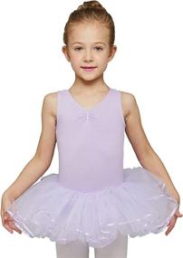 img 4 attached to Girls Dance Leotard Medium Ballet Girls' Clothing : Dresses