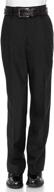 👖 rgm boys' flat front dress pants - boys' clothing for a polished look logo