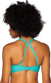 img 3 attached to 👙 Exquisite Sunsets Bralette Underwire 34F 32G: Women's Clothing for Swimsuits & Cover Ups