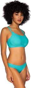 img 1 attached to 👙 Exquisite Sunsets Bralette Underwire 34F 32G: Women's Clothing for Swimsuits & Cover Ups