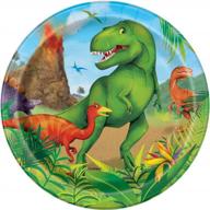 unique 58314 dinosaur dessert plates logo