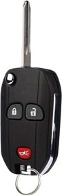 img 4 attached to 🔑 Premium Flip Key Fob: Keyless Entry Remote for Buick Cadillac GMC Chevy Saturn (15913420) - 2007-2016 Compatible