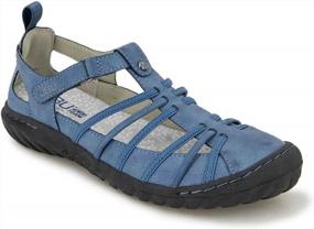 img 2 attached to Women'S JBU By Jambu Peace Mary Jane Flat: Comfort And Style Combined!