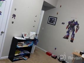 img 6 attached to Transform Your Room With RoomMates Optimus Prime Wall Decal - Peel And Stick Giant Design