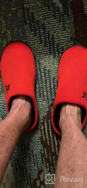 img 1 attached to Ultimate Comfort: MAIITRIP Men'S Memory Foam House Slippers With Non-Slip Sole (Size 7-17) review by Steve Washington