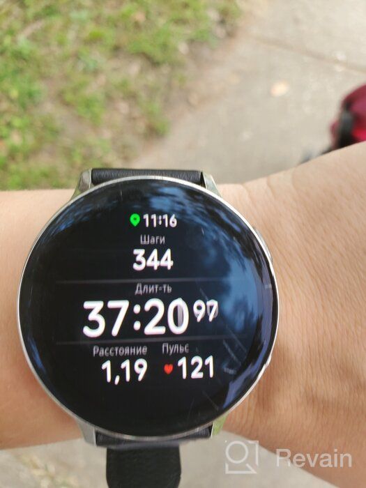 img 1 attached to Samsung Galaxy Watch Active2 40 mm Wi-Fi NFC Smart Watch, Arctic/Grey review by Agata Zakrzewska ᠌
