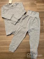 img 1 attached to 👶 HZYBABY Toddler Thermal Cotton Base Layer Set | Soft & Warm Baby Girls Boys Jammies review by Corby Muin