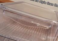 img 1 attached to 4-Pack Clear Fridge Organizer Bins With Lids For Food Storage - MDHAND Stackable And BPA-Free Refrigerator Organizer And Storage Containers review by Sick Yeldell